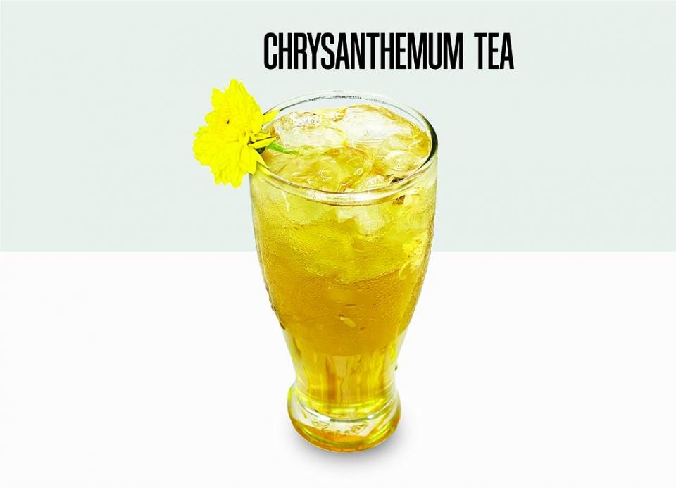 Nasi Ayam Garing Chrysanthemum Tea