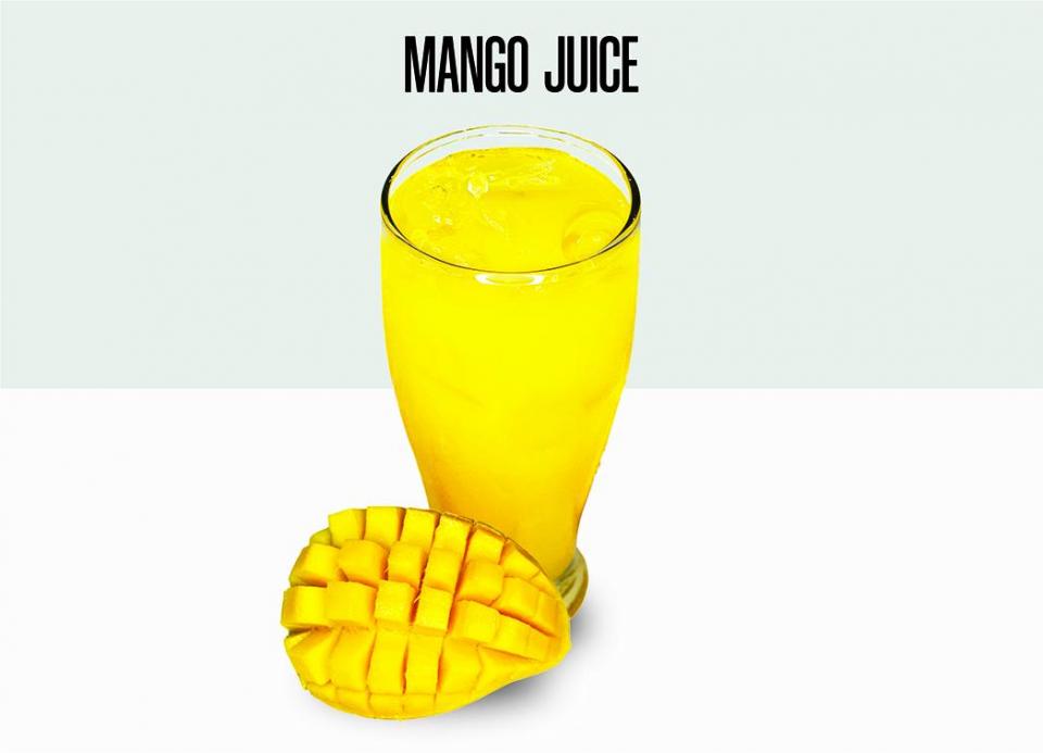 Nasi Ayam Garing Mango Juice