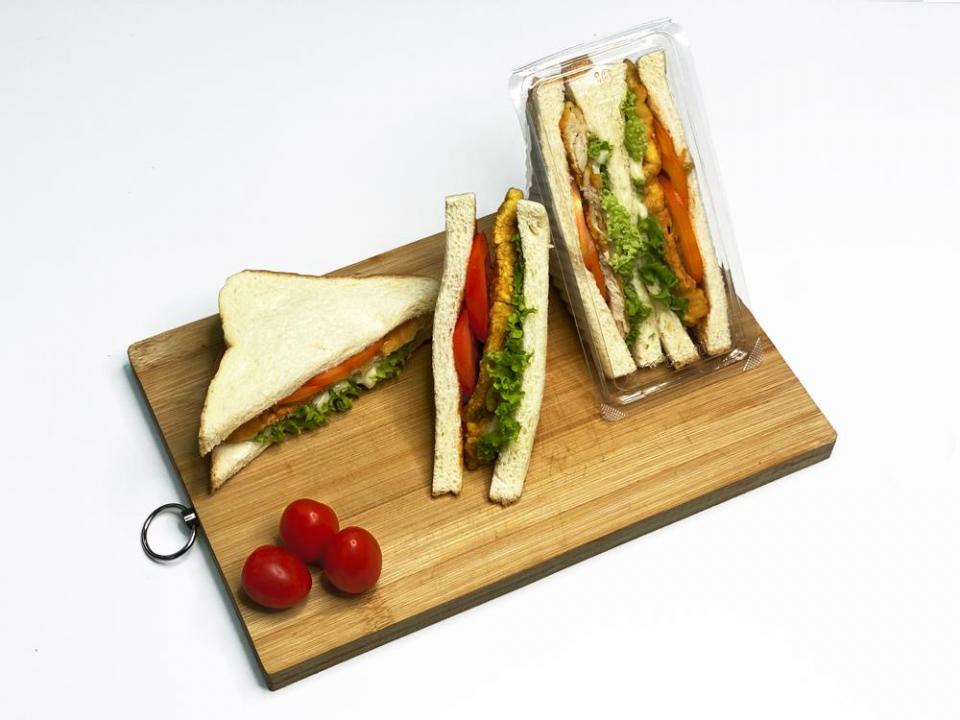 Nasi Ayam Garing Sandwich Mayo Chicken