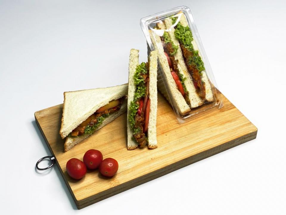 Nasi Ayam Garing Sandwich Onion Sardine